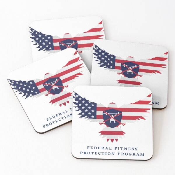 Item preview, Federal Fitness Protection Program Funny Graphic designed and sold by CardsandCanvas.