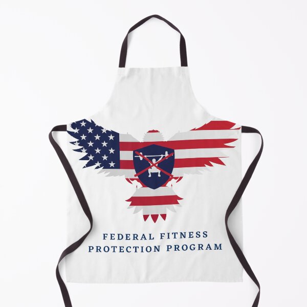 Item preview, Federal Fitness Protection Program Funny Graphic designed and sold by CardsandCanvas.