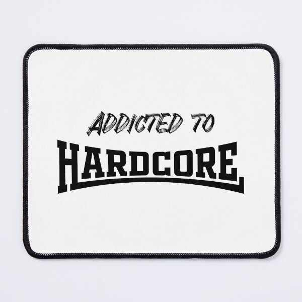 Item preview, Addicted to Hardcore (Black) designed and sold by StayAwakeGrphx.