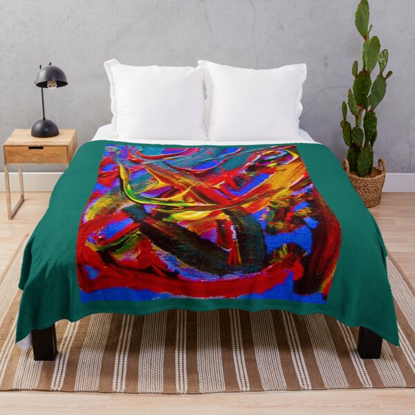 Item preview, Vibrant abstract designed and sold by Shulie1.