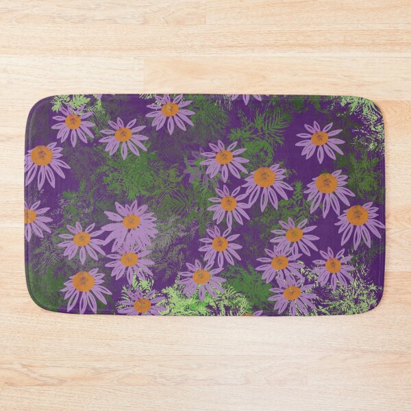 Item preview, Purple Chrysanthemum Blossom on Green Foliage  designed and sold by Yolanda Designs.