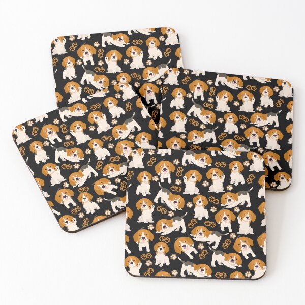 Item preview, Beagle Puppy Dog Pattern designed and sold by Wolfheartart.