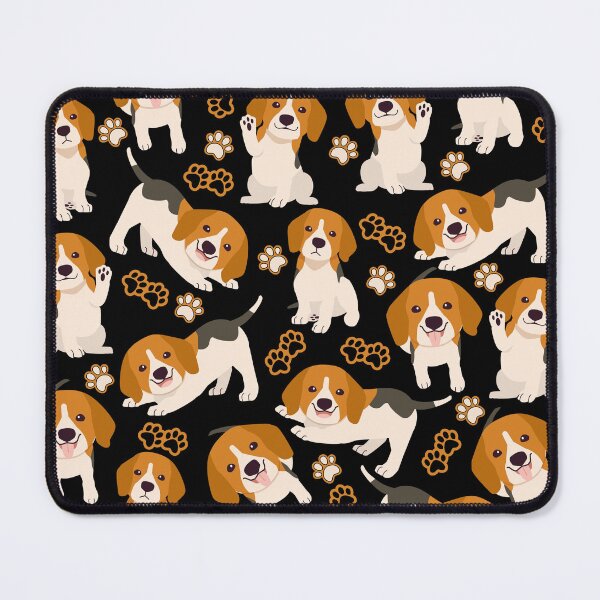 Item preview, Beagle Puppy Dog Pattern designed and sold by Wolfheartart.