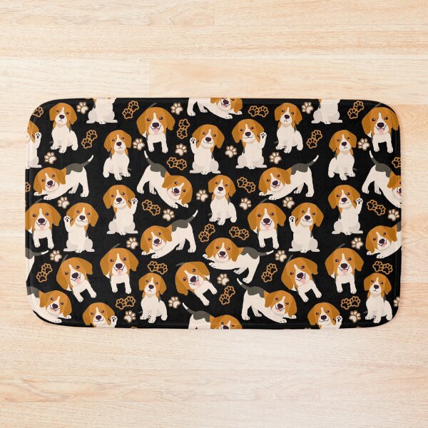 Item preview, Beagle Puppy Dog Pattern designed and sold by Wolfheartart.