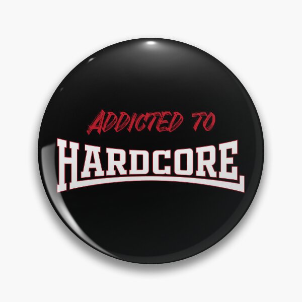 Item preview, Addicted to Hardcore (White) designed and sold by StayAwakeGrphx.