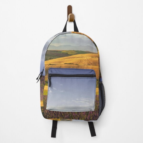 Item preview, Lavender flowers and rolling hills in Tuscany designed and sold by Stefano Orazzini.
