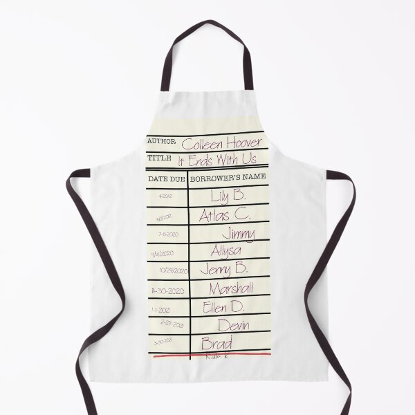 Item preview, It Ends With Us CoHo Library Card designed and sold by noelle20.