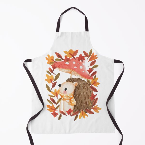 Item preview, Copy of Cute Hedgehog Autumn Leaves Mushroom Fall Sticker designed and sold by Gear Camel.