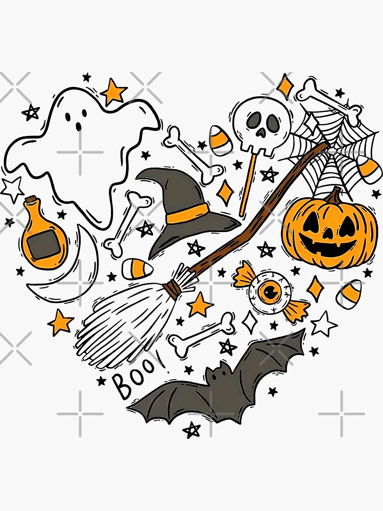 Halloween Doodles Vinyl