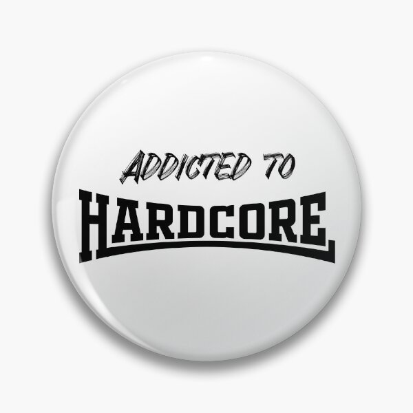 Item preview, Addicted to Hardcore (Black) designed and sold by StayAwakeGrphx.