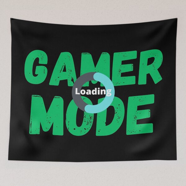 Item preview, GAMER MODE.... Loading (adulting humor) designed and sold by Gilby-Designs.