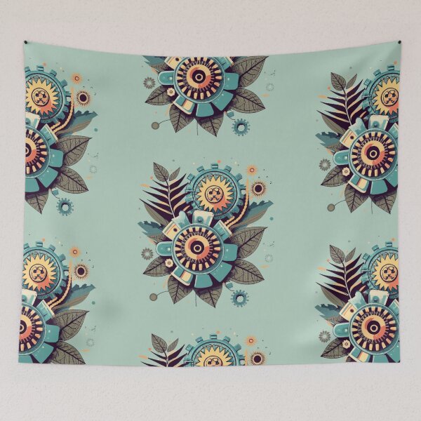 Item preview, Steampunk within Flowers designed and sold by SirenMoon.