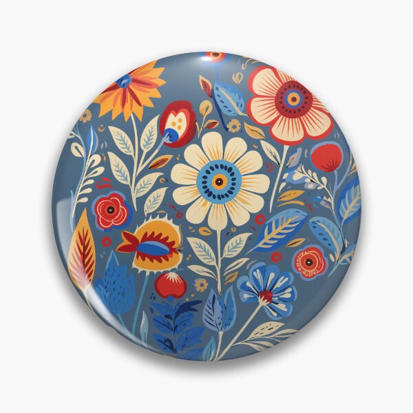 Item preview, Polish Flowers Folk Art designed and sold by ImprintMage.