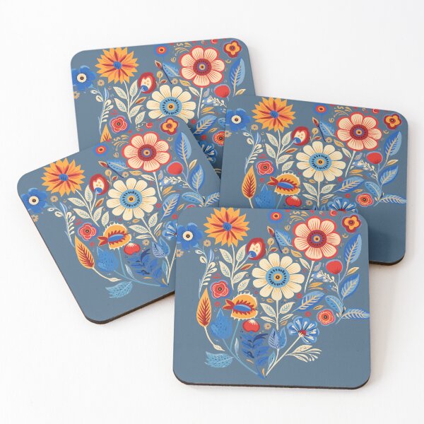 Item preview, Polish Flowers Folk Art designed and sold by ImprintMage.
