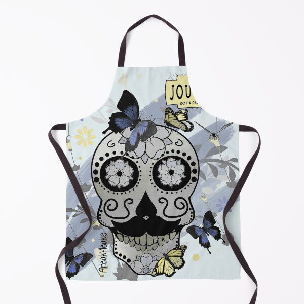 Item preview, SKULL WITH BUTTERFLIES designed and sold by inarausch2023.