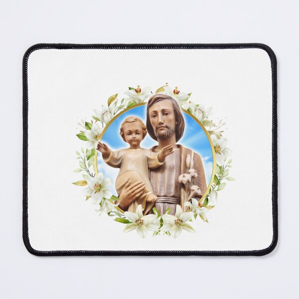 Item preview, Saint Joseph and Jesus - Lilies (São José e Jesus)Açucena designed and sold by JustStayPositiv.