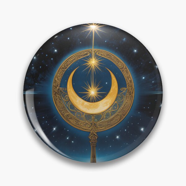 Item preview, Moon - Deck of Many Things designed and sold by DiceyThreads.