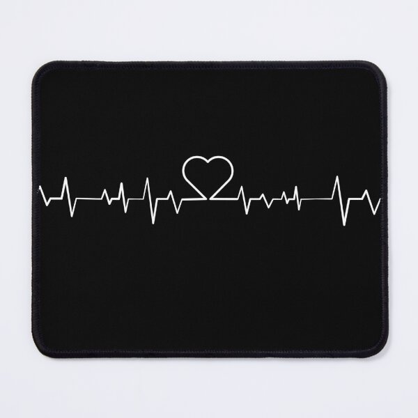 Item preview, Love Compass Heartbeat White Line Heart designed and sold by RE-AL.
