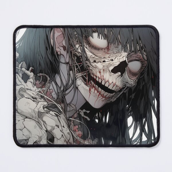 Item preview, Creepy Skeletal Demon Anime Girl designed and sold by bubblegoth.