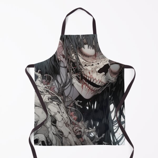 Item preview, Creepy Skeletal Demon Anime Girl designed and sold by bubblegoth.