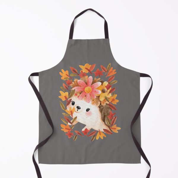 Item preview, Cute Hedgehog Autumn Leaves Fall Sticker designed and sold by Gear Camel.