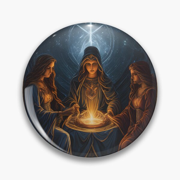 Item preview, The Fates - Deck of Many Things designed and sold by DiceyThreads.