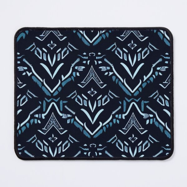Item preview, "Ghostly Inked Blanket: A Tattooed Pattern" designed and sold by FemmeFlair.