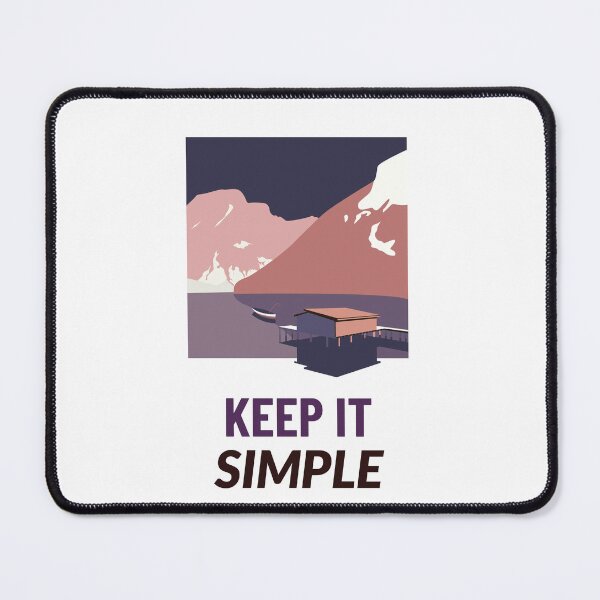 Item preview, Keep it simple designed and sold by TropicalDesigna.