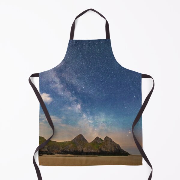 Item preview, Three Cliffs Bay at Night designed and sold by Dan Santillo.