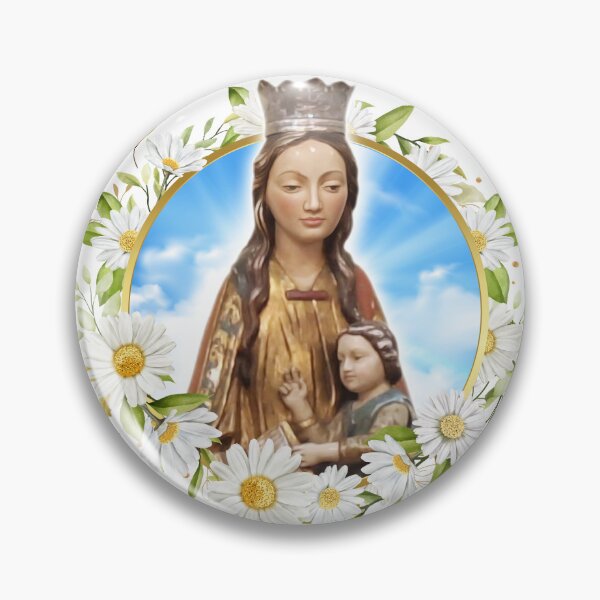 Item preview, Saint Mary of Nazareth and Jesus(Santa Maria de Nazaré e Jesus)Daisies designed and sold by JustStayPositiv.