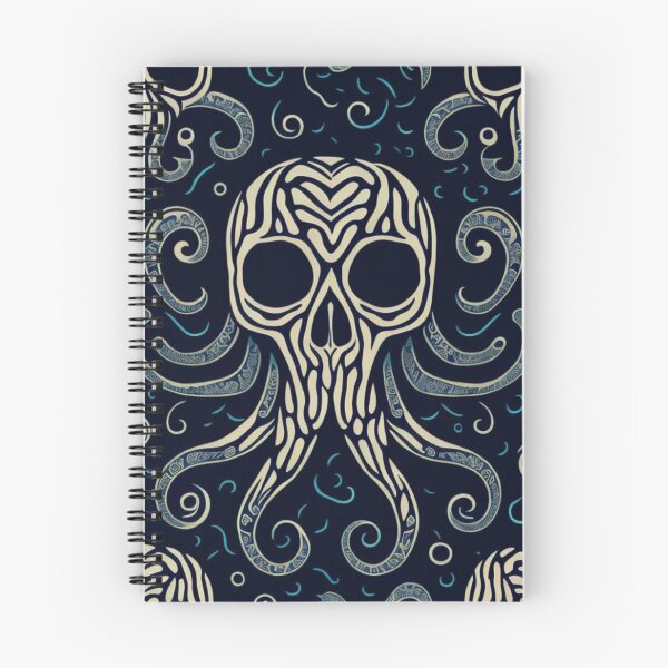 Item preview, "Octopus with Skull Tentacles Pattern" designed and sold by FemmeFlair.