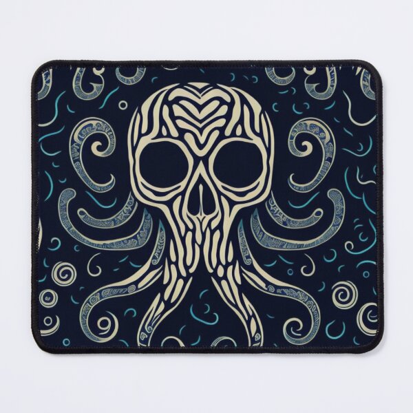 Item preview, "Octopus with Skull Tentacles Pattern" designed and sold by FemmeFlair.