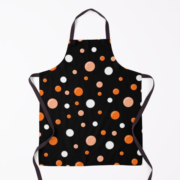 Item preview, black background circle dot pattern designed and sold by NAGNE.