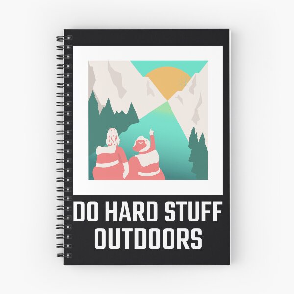 Item preview, Do hard stuff outdoors designed and sold by TropicalDesigna.