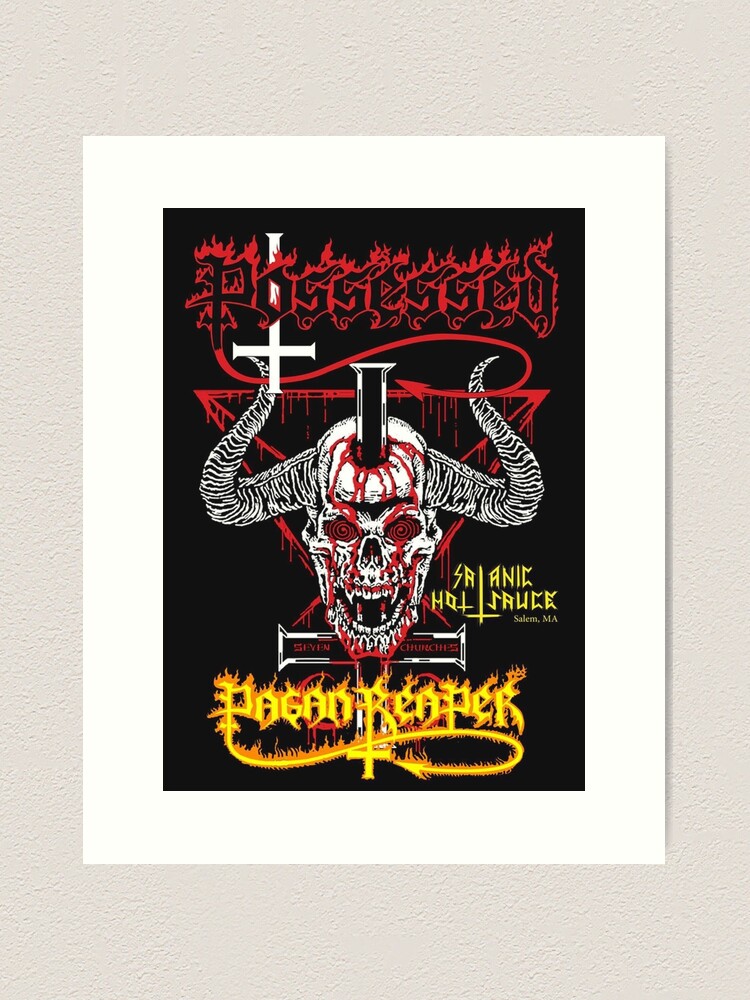 Possessed band hot sale merch