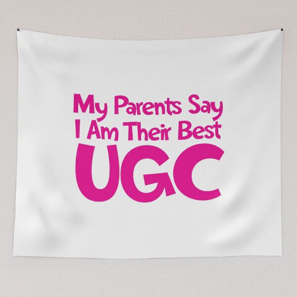 Item preview, My Parents Say I Am Their Best UGC designed and sold by SorryFrog.