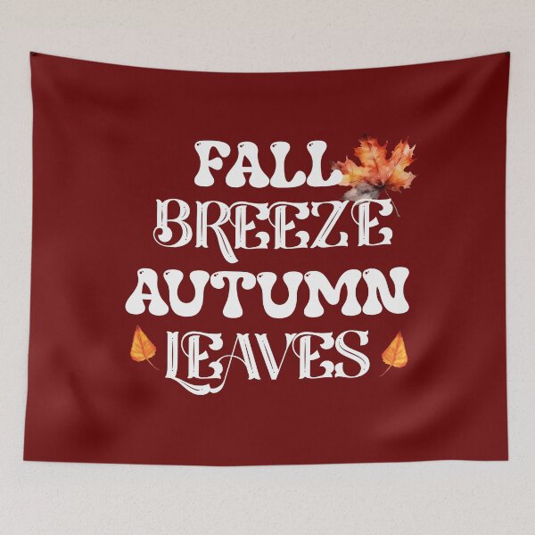 Item preview, Fall Breeze Autumn Leaves, by DAM Creative, designed and sold by DAM Creative ⭐⭐⭐⭐⭐.