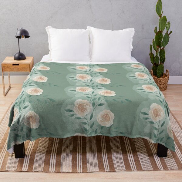 Item preview, Climbing Roses (Green) designed and sold by Jess Reed.