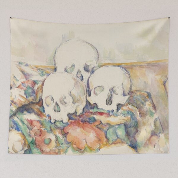 Item preview, Still Life with Three Skulls -Cezanne designed and sold by tomorrowsart.