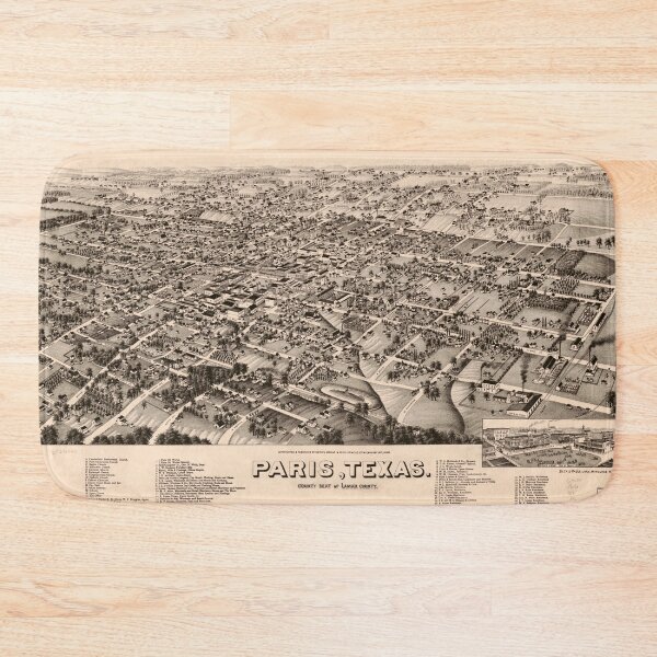 Item preview, Paris, Texas (1885) designed and sold by allhistory.