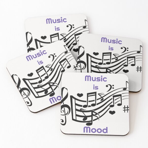 Item preview, Music Is Mood in purple designed and sold by MissLadyGraves.