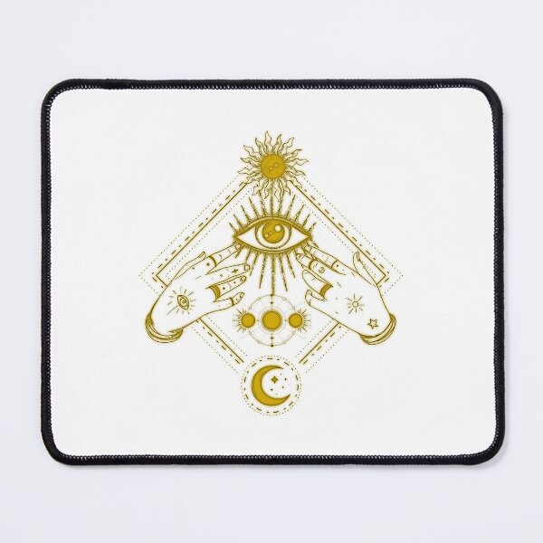 Item preview, Unlock the Secrets of Destiny: All Seeing Eye Mystic Tarot designed and sold by MysticOzzy.