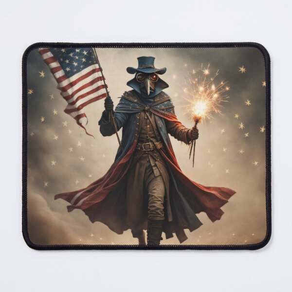 Item preview, Plague Doctor 4th of July 1 designed and sold by sage-and-se7en.