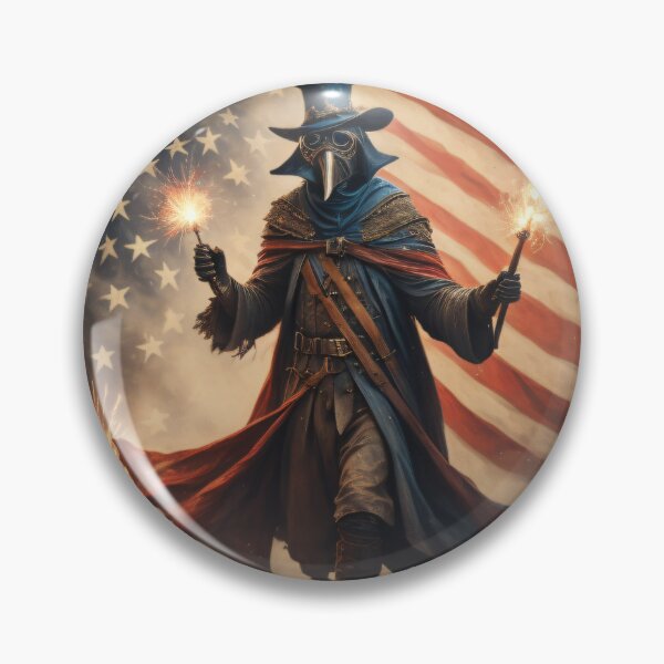 Item preview, Plague Doctor 4th of July 2 designed and sold by sage-and-se7en.