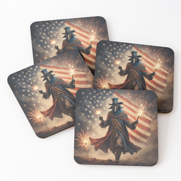 Item preview, Plague Doctor 4th of July 2 designed and sold by sage-and-se7en.