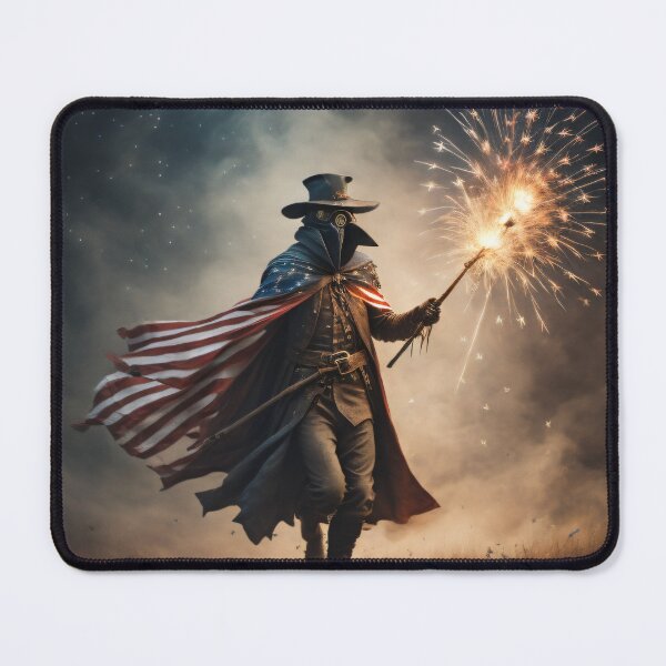 Item preview, Plague Doctor 4th of July 3 designed and sold by sage-and-se7en.
