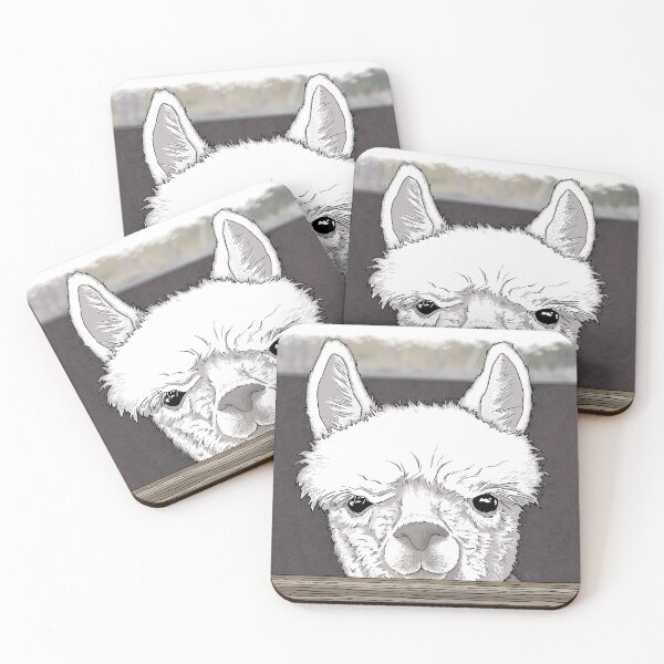 Item preview, Alpaca Portrait designed and sold by Kathy Kuczek.