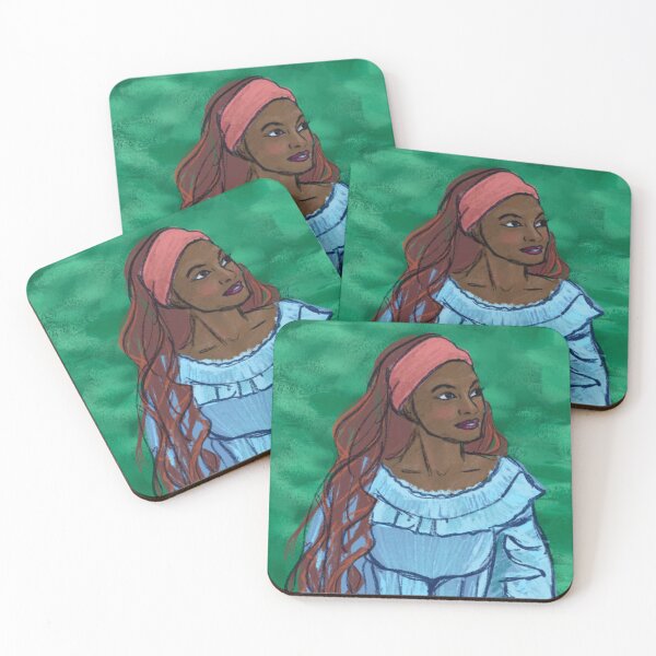 Item preview, A Little Redhead Mermaid Inspired by Halle Bailey designed and sold by TeaLimeTwo.