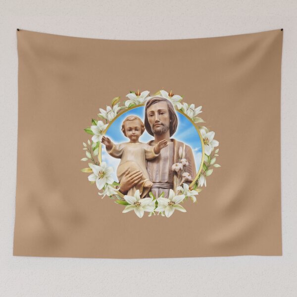 Item preview, Copy of Saint Joseph and Jesus - Lilies (São José e Jesus)Açucena designed and sold by JustStayPositiv.