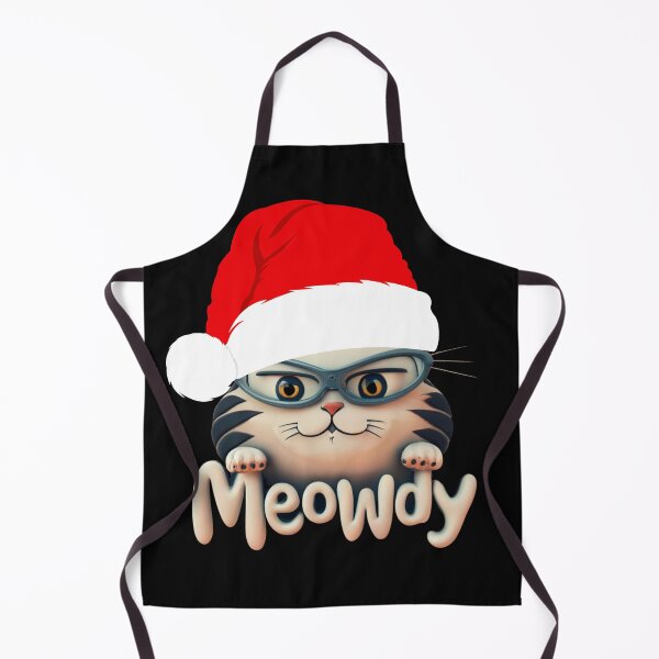 Item preview, Santa Claus Cat Meowdy designed and sold by ZbigArt.